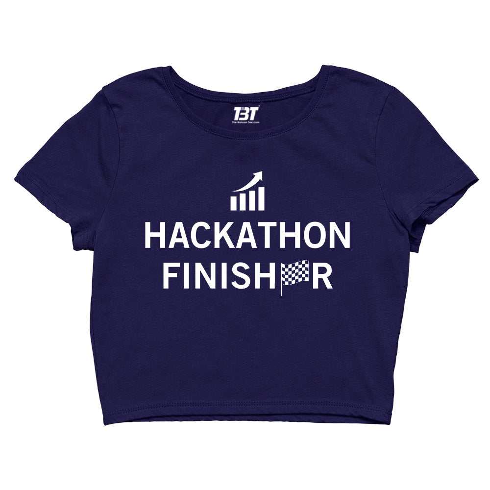 TechnoFunda Crop Top - Hackathon Finisher