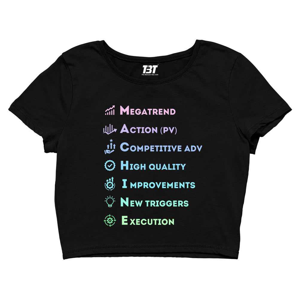 TechnoFunda Crop Top - MACHINE Framework