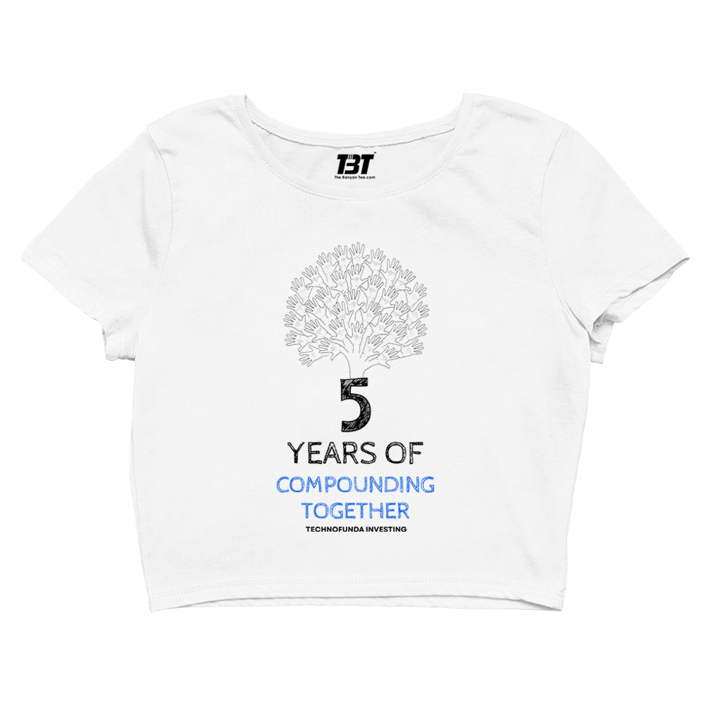 technofunda compounding together since 5 years crop top printed graphic stylish buy online india TechnoFunda Shop tbt men women girls boys unisex s