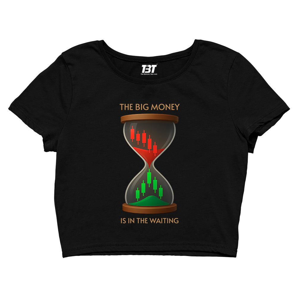 technofunda the big money is in waiting crop top printed graphic stylish buy online india TechnoFunda Shop tbt men women girls boys unisex s