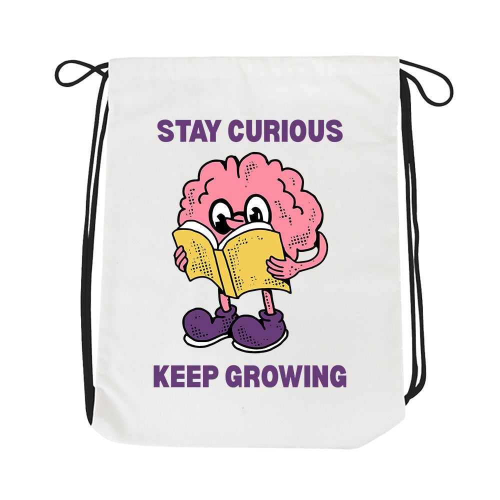 technofunda stay curious keep growing draswtring bag pin button printed graphic stylish buy online india TechnoFunda Shop tbt men women girls boys unisex