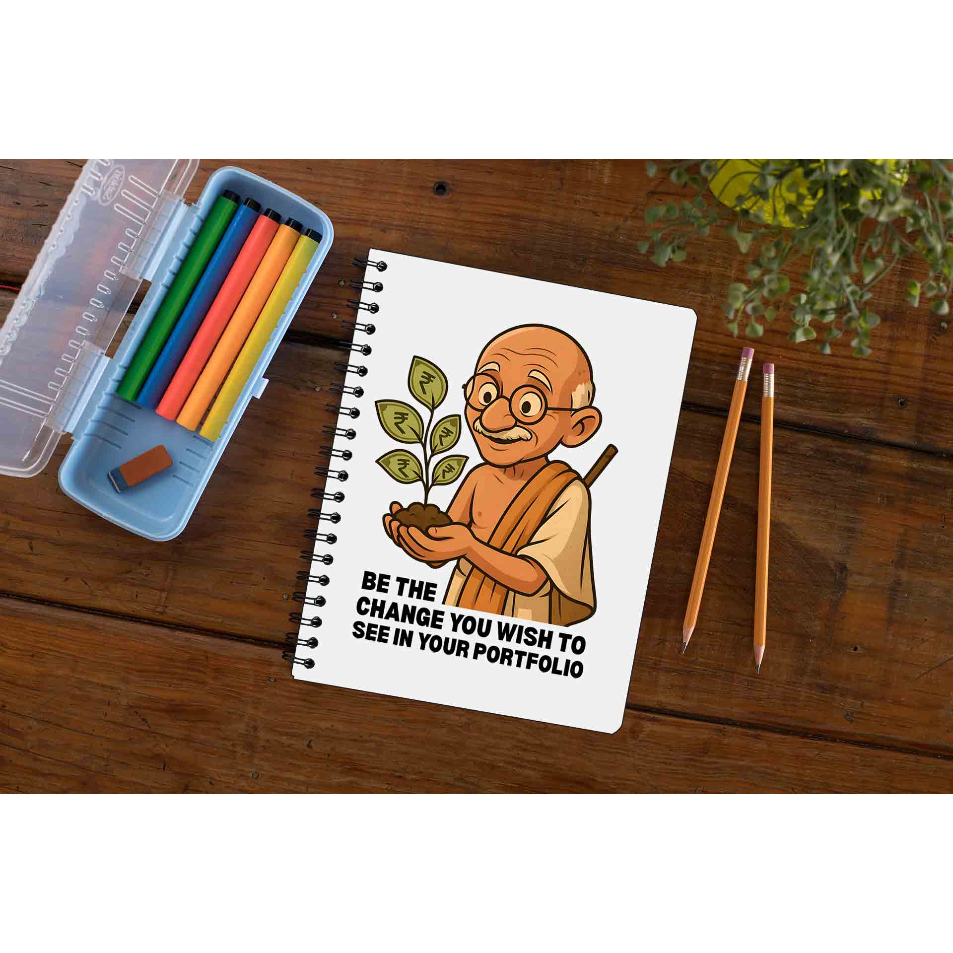 TechnoFunda Notebook - Be The Change