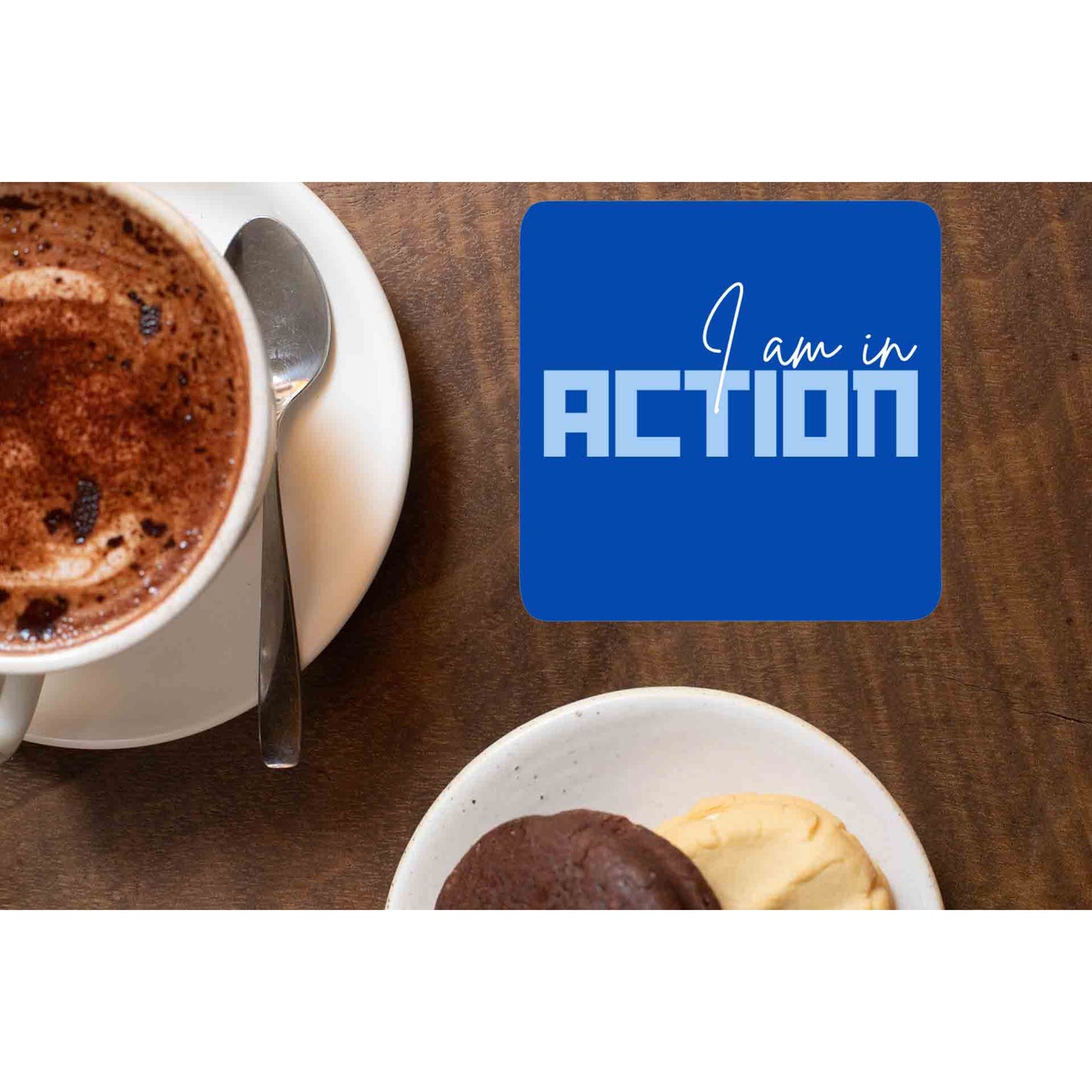 technofunda investing i am in action coasters wooden table cups indian finance stock equity compounding graphic stylish buy online india vivek mashrani tbt men women girls boys unisex