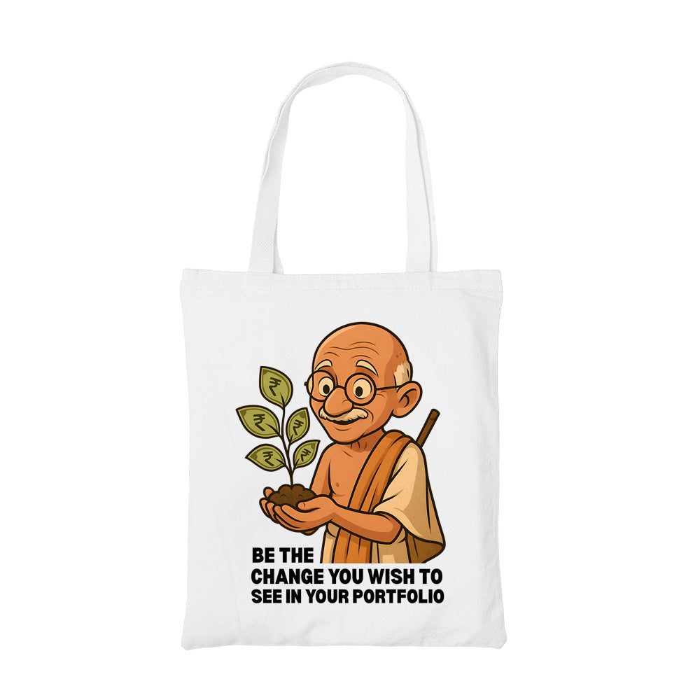TechnoFunda Tote Bag - Be The Change