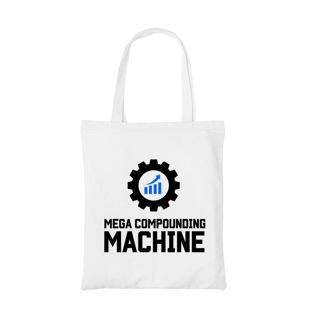 TechnoFunda Tote Bag - Mega Compounding Machine