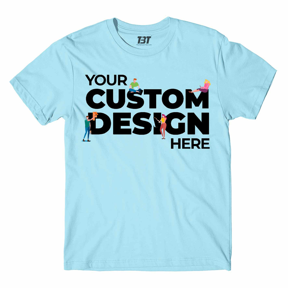 Custom T shirt (Single Side Printing)