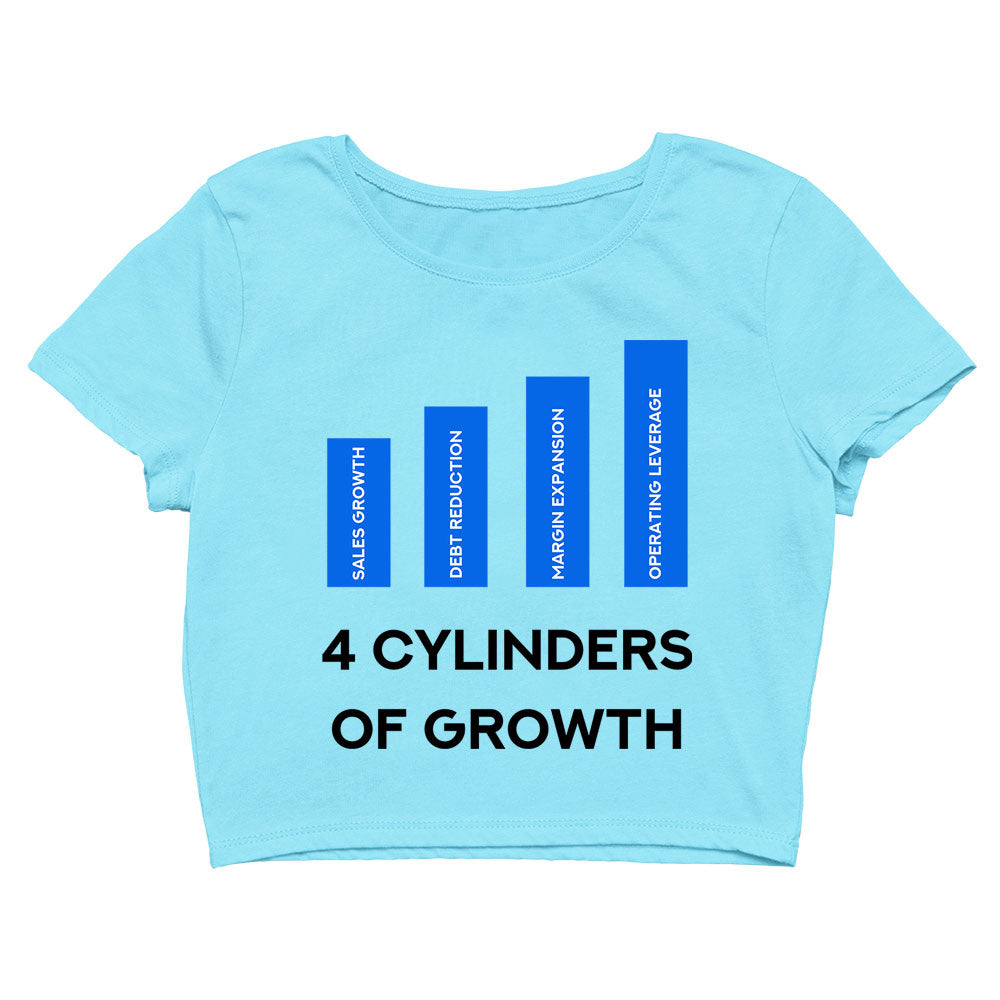 technofunda 4 cylinders of growth crop top printed graphic stylish buy online india the banyan tee tbt men women girls boys unisex s