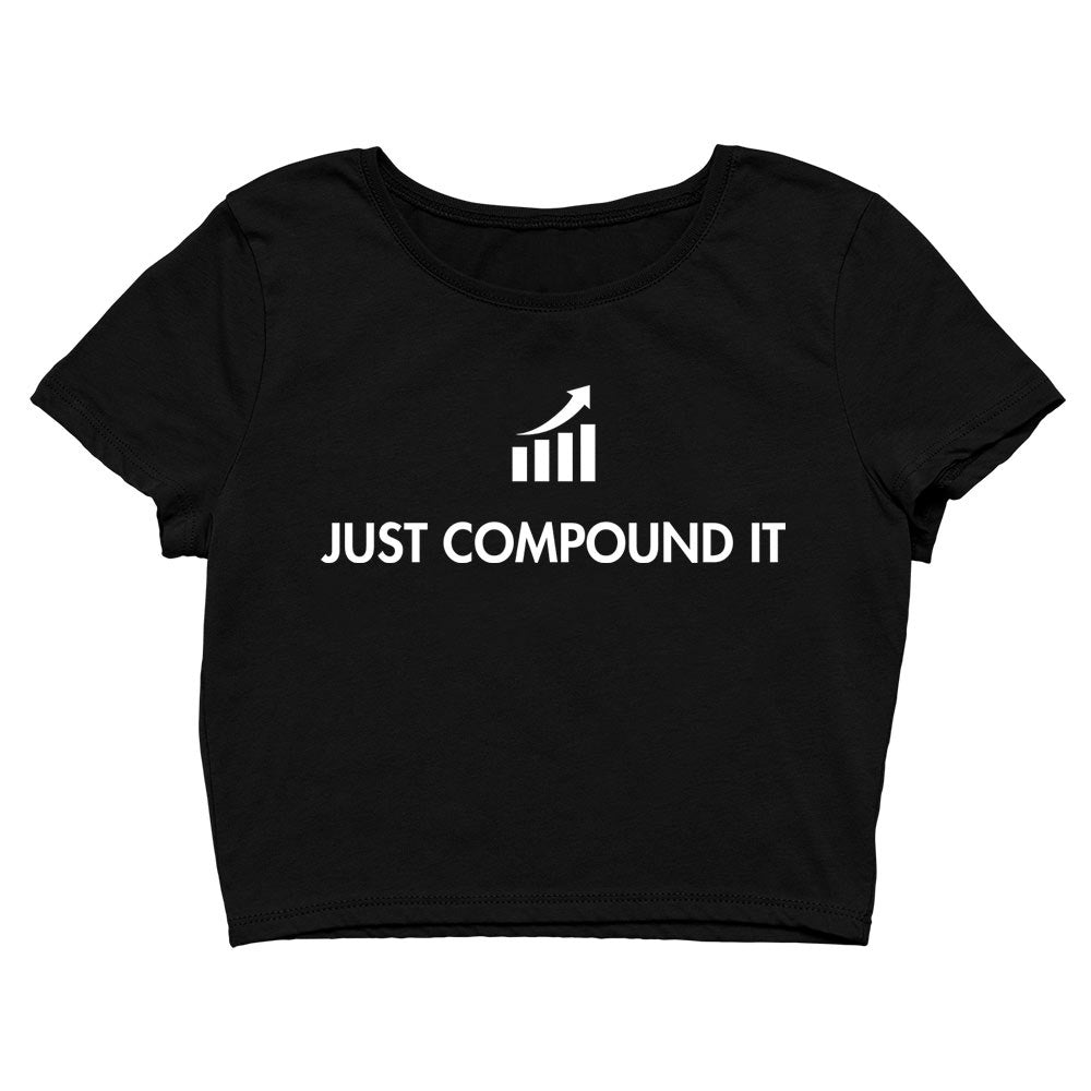 technofunda just compound it crop top printed graphic stylish buy online india the banyan tee tbt men women girls boys unisex s