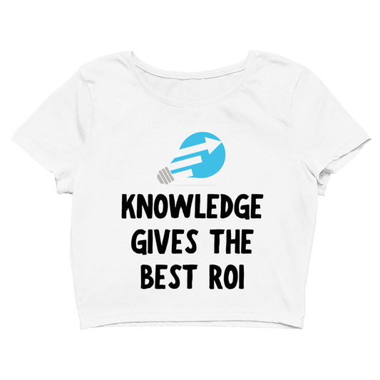 technofunda knowledge gives the best roi crop top printed graphic stylish buy online india the banyan tee tbt men women girls boys unisex s