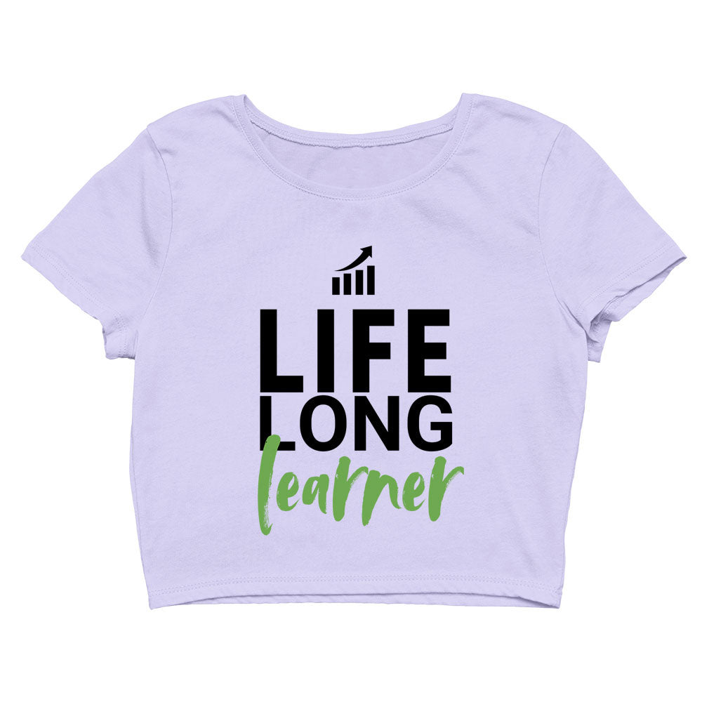 technofunda life long learner crop top printed graphic stylish buy online india the banyan tee tbt men women girls boys unisex s