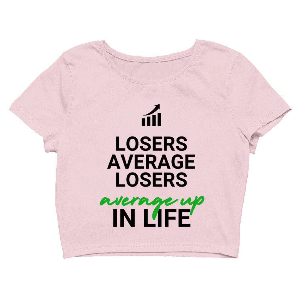 technofunda losers average losers crop top printed graphic stylish buy online india the banyan tee tbt men women girls boys unisex s