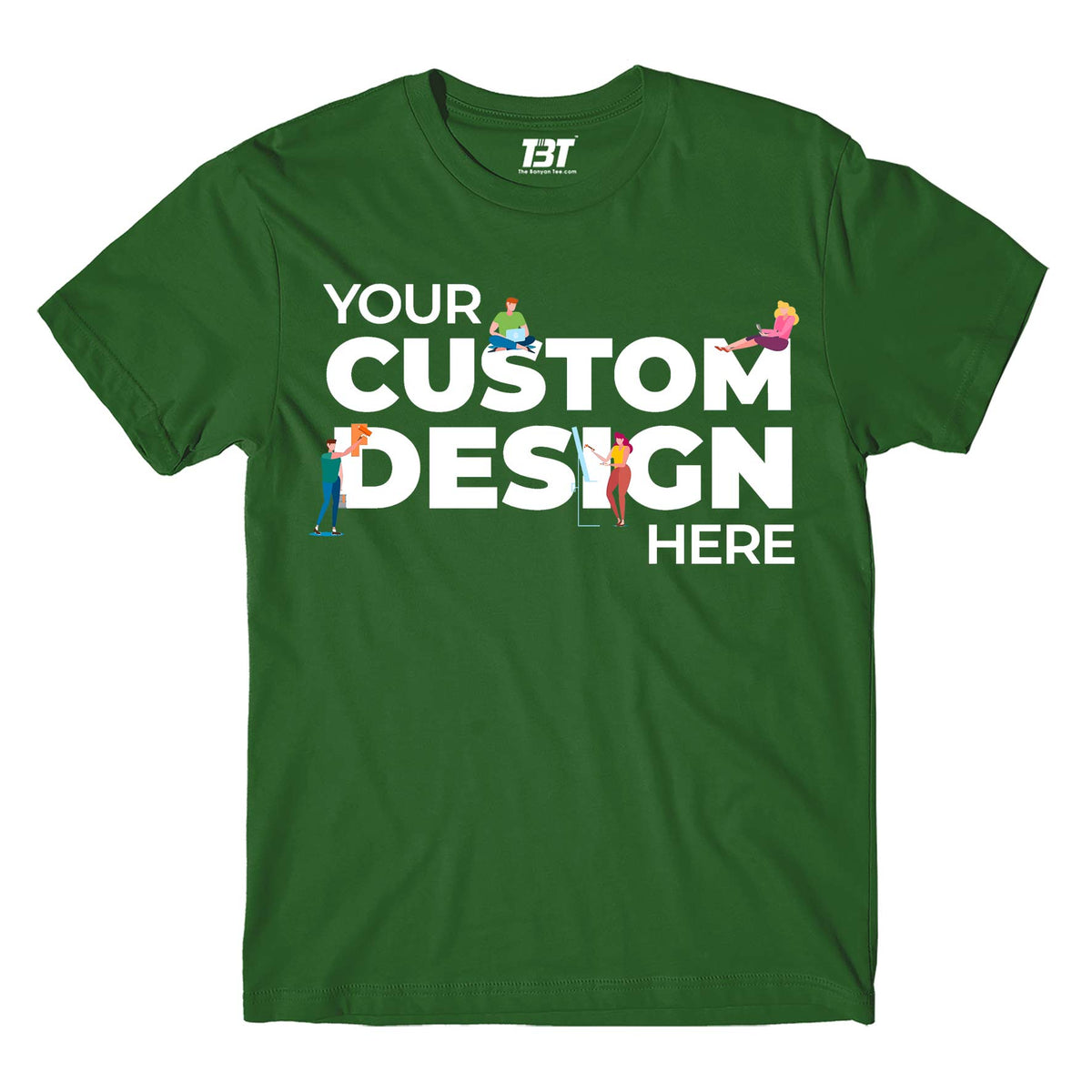 Custom T shirt (Single Side Printing)