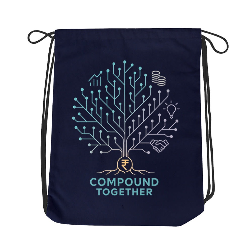 technofunda compound together grow exponentially draswtring bag pin button printed graphic stylish buy online india TechnoFunda Shop tbt men women girls boys unisex
