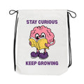 technofunda stay curious keep growing draswtring bag pin button printed graphic stylish buy online india TechnoFunda Shop tbt men women girls boys unisex