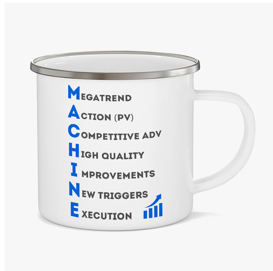 TechnoFunda Enamel Mug - MACHINE Framework