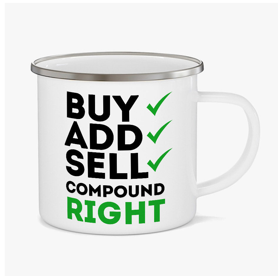 TechnoFunda Enamel Mug - Compound Right