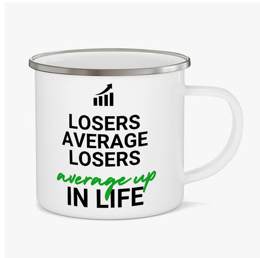 TechnoFunda Enamel Mug - Losers Average Losers