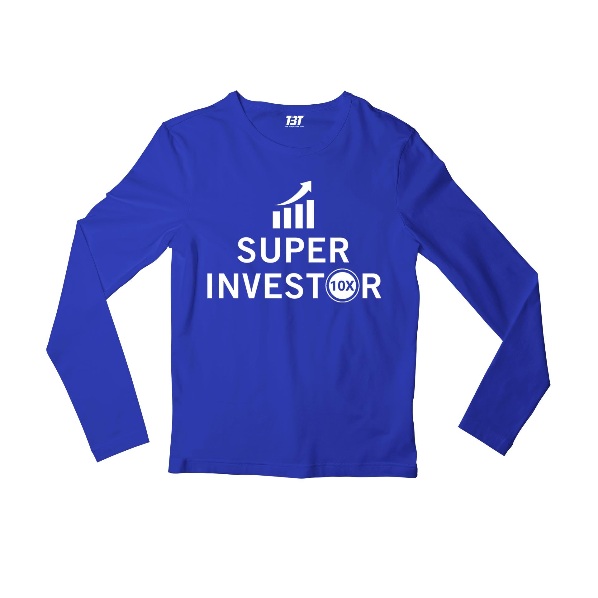 TechnoFunda Full Sleeves T shirt - Super Investor