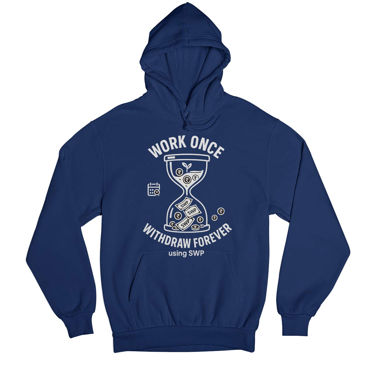 TechnoFunda Hoodie - Work Once Withdraw Forever