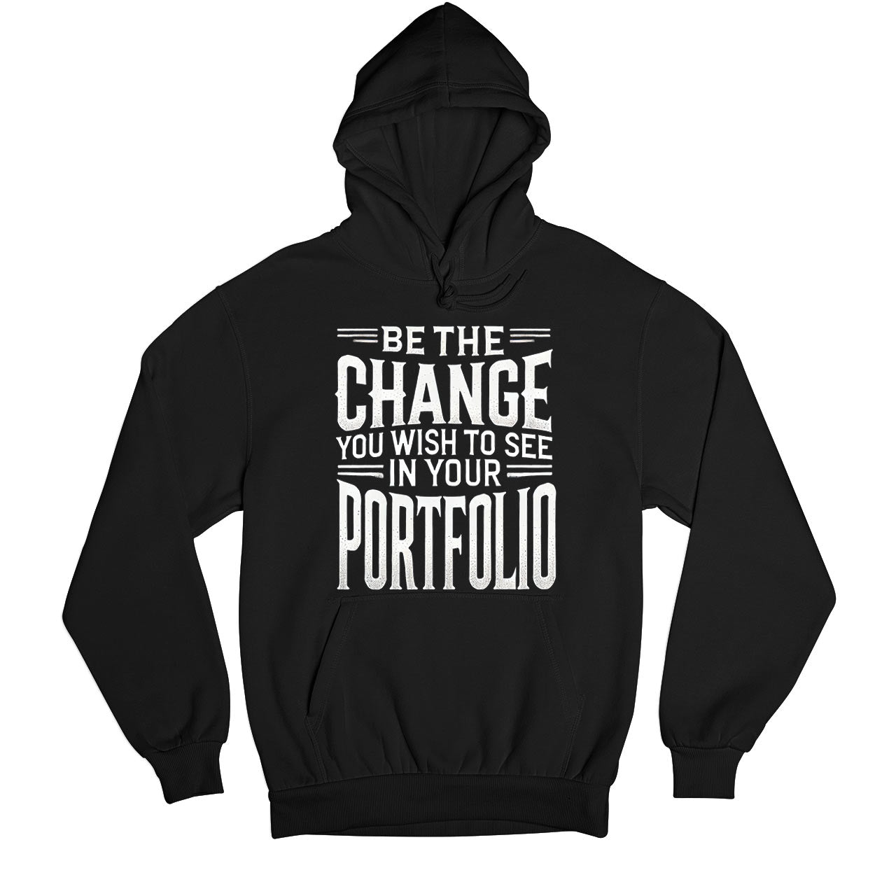 technofunda investing be the change hoodie hooded sweatshirt winterwear finance stock equity compounding graphic stylish buy online india vivek mashrani tbt men women girls boys unisex black