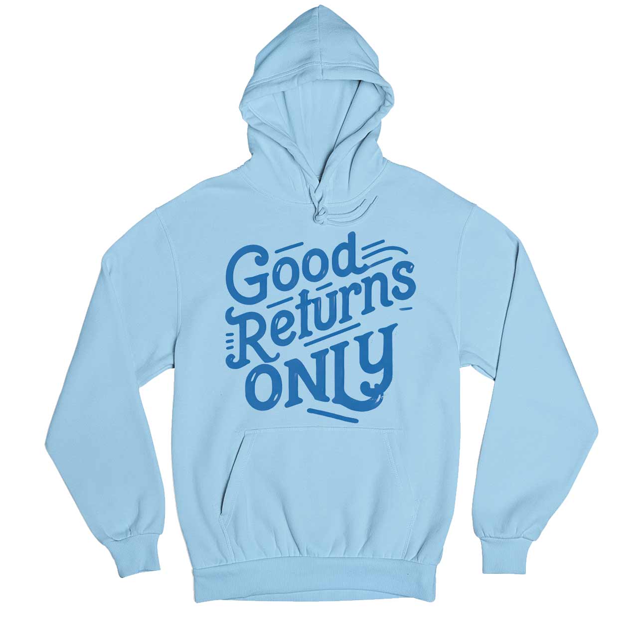 technofunda investing good returns only hoodie hooded sweatshirt winterwear finance stock equity compounding graphic stylish buy online india vivek mashrani tbt men women girls boys unisex baby blue
