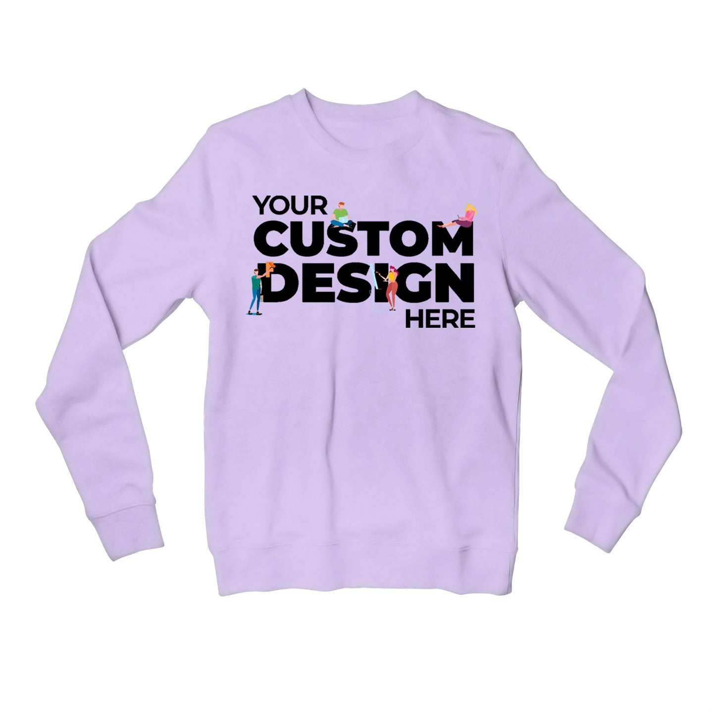 Custom Sweatshirt (Double Side Printing)