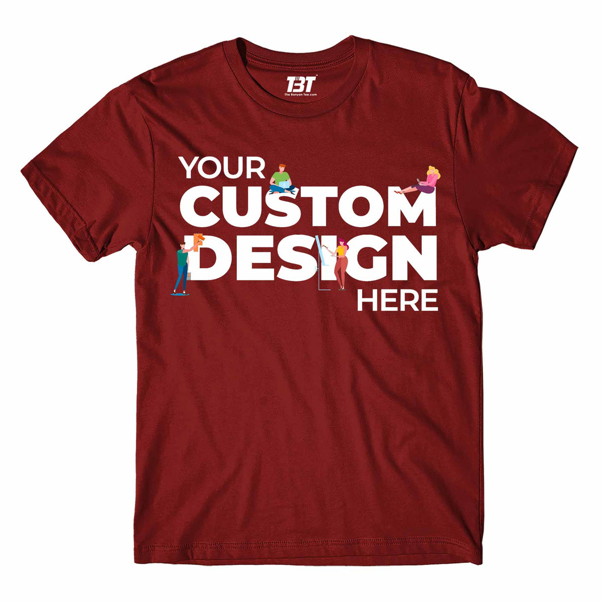 Custom T shirt (Single Side Printing)