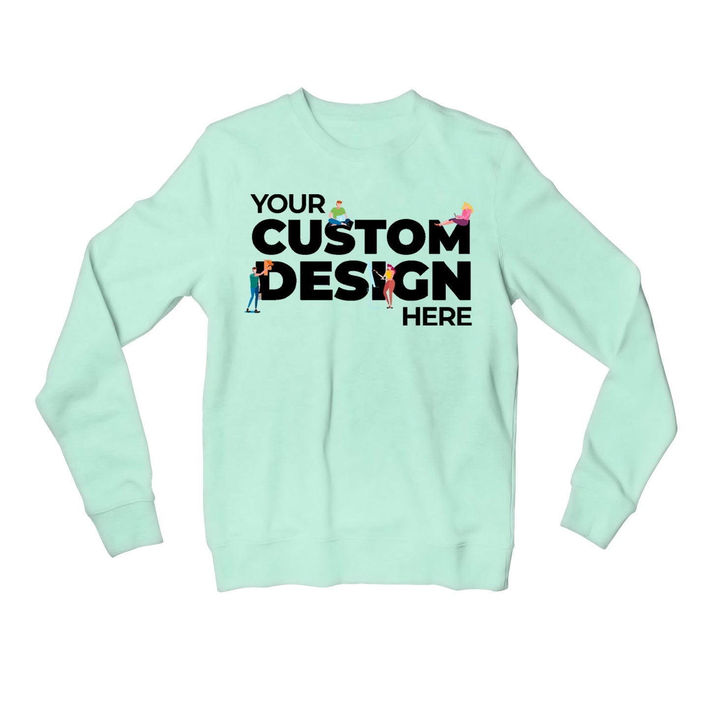 Custom Sweatshirt (Double Side Printing)