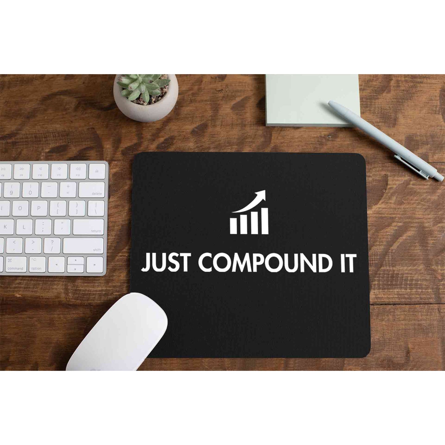 technofunda investing just compound it mousepad logitech large anime finance stock equity compounding graphic stylish buy online india vivek mashrani tbt men women girls boys unisex