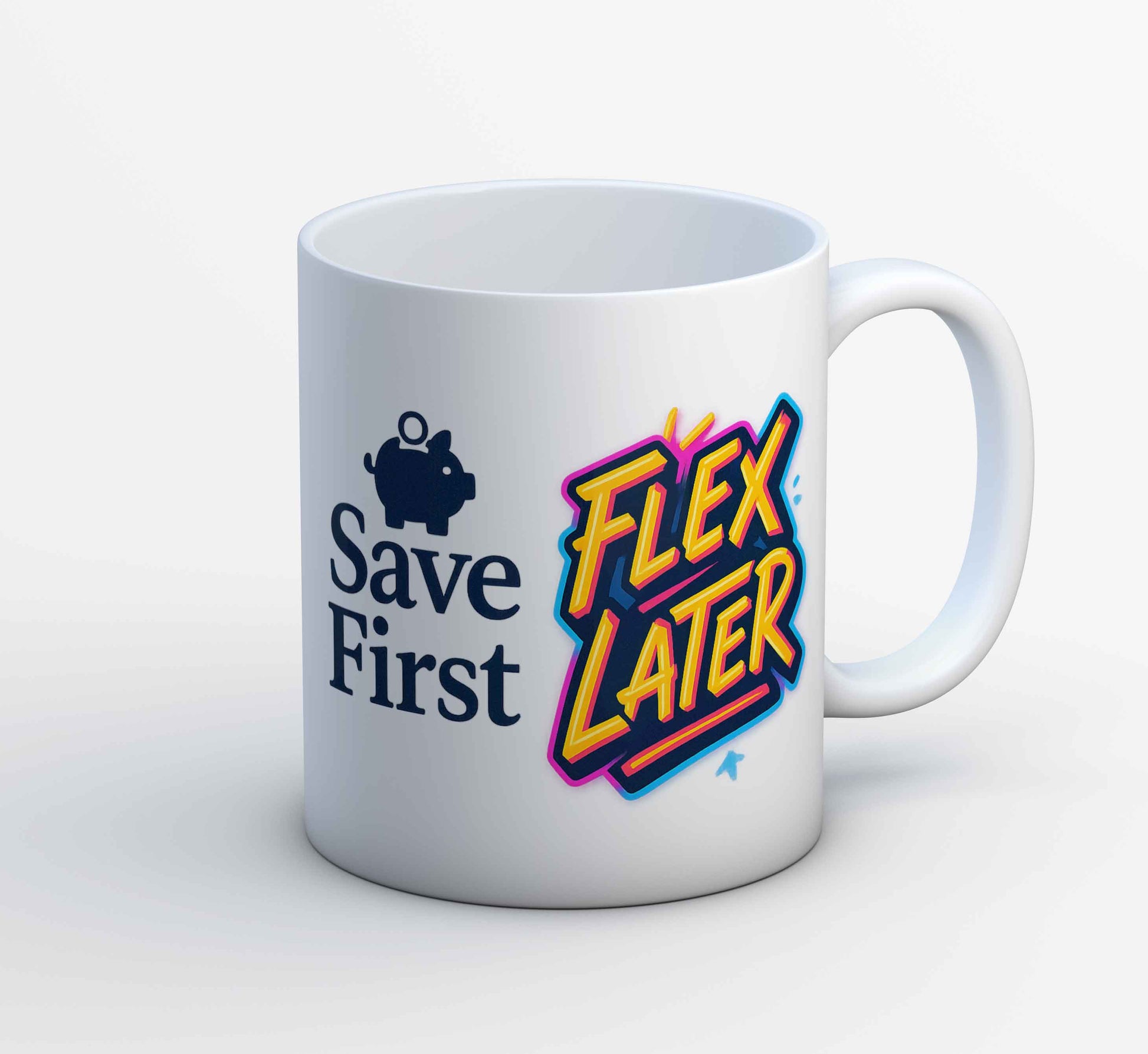 Buy TechnoFunda Mug - Save First Flex Later