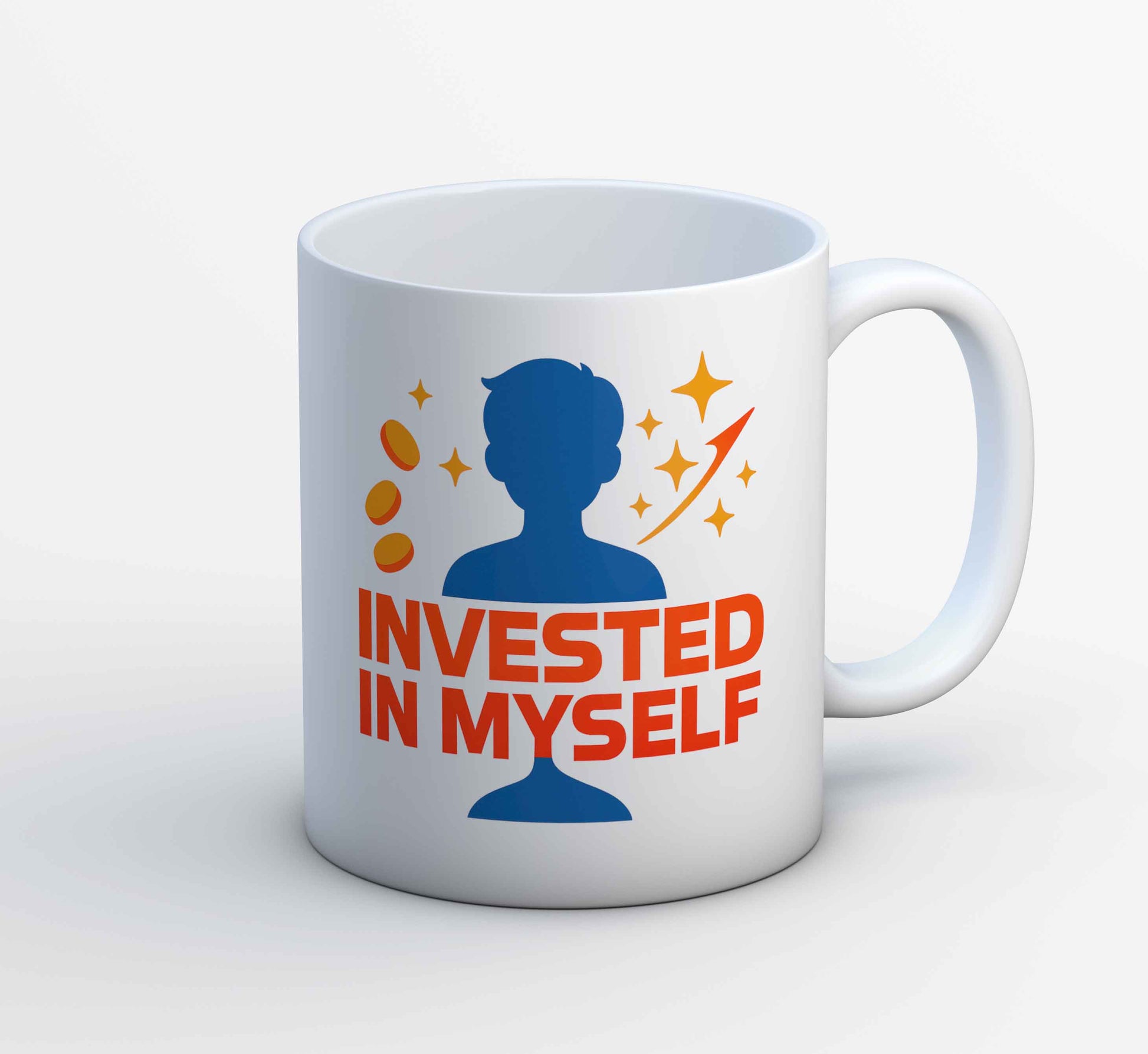 Buy TechnoFunda Mug - Invested In Myself