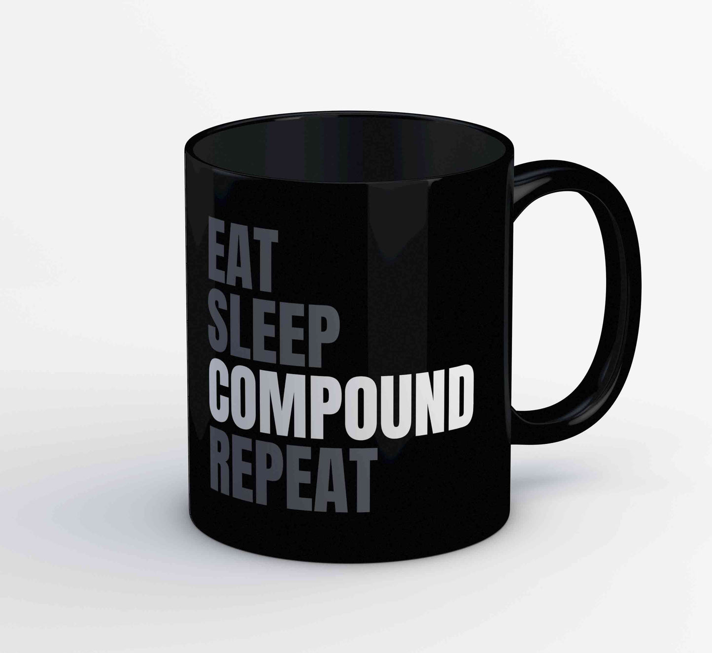 technofunda investing eat sleep compound repeat mug coffee ceramic finance stock equity compounding graphic stylish buy online india vivek mashrani tbt men women girls boys unisex