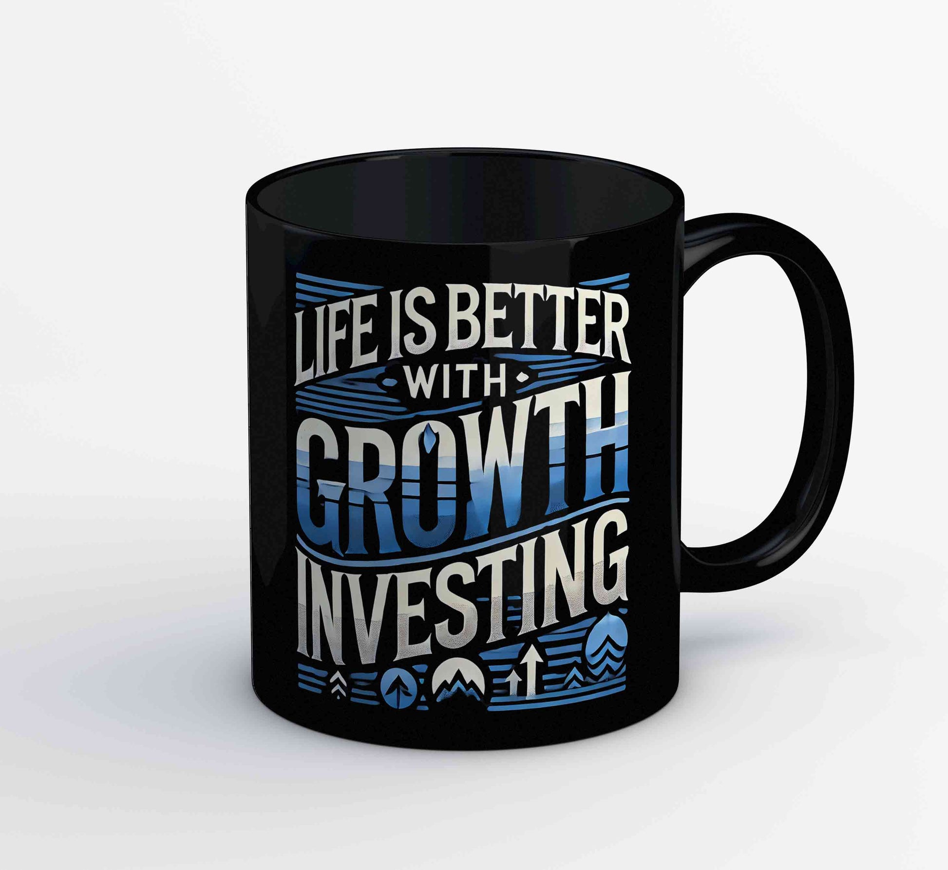 technofunda investing life is better with growth investing mug coffee ceramic finance stock equity compounding graphic stylish buy online india vivek mashrani tbt men women girls boys unisex
