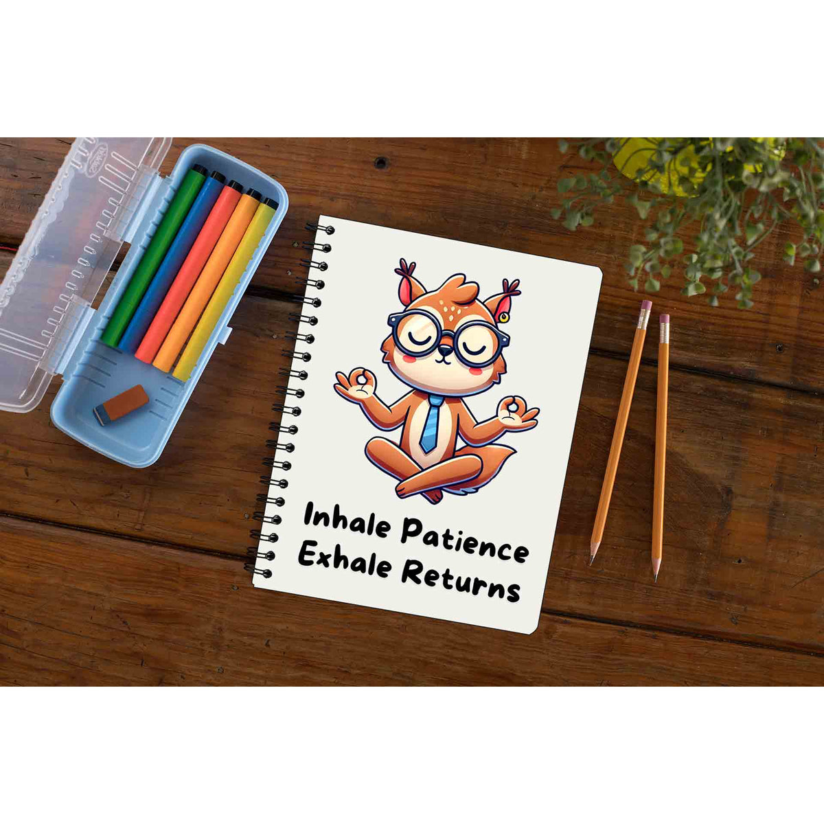 TechnoFunda Notebook - Inhale Patience Exhale Returns