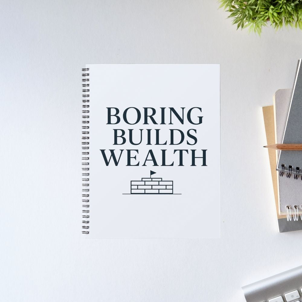 technofunda investing boring builds wealth notebook notepad diary buy online india vivek mashrani tbt unruled