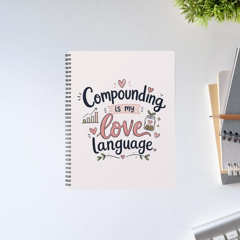 technofunda investing compounding is my love language notebook notepad diary buy online india vivek mashrani tbt unruled