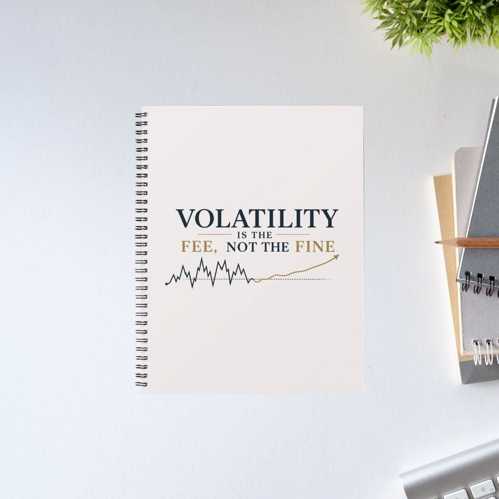 technofunda investing volatility is the fee, not the fine notebook notepad diary buy online india vivek mashrani tbt unruled