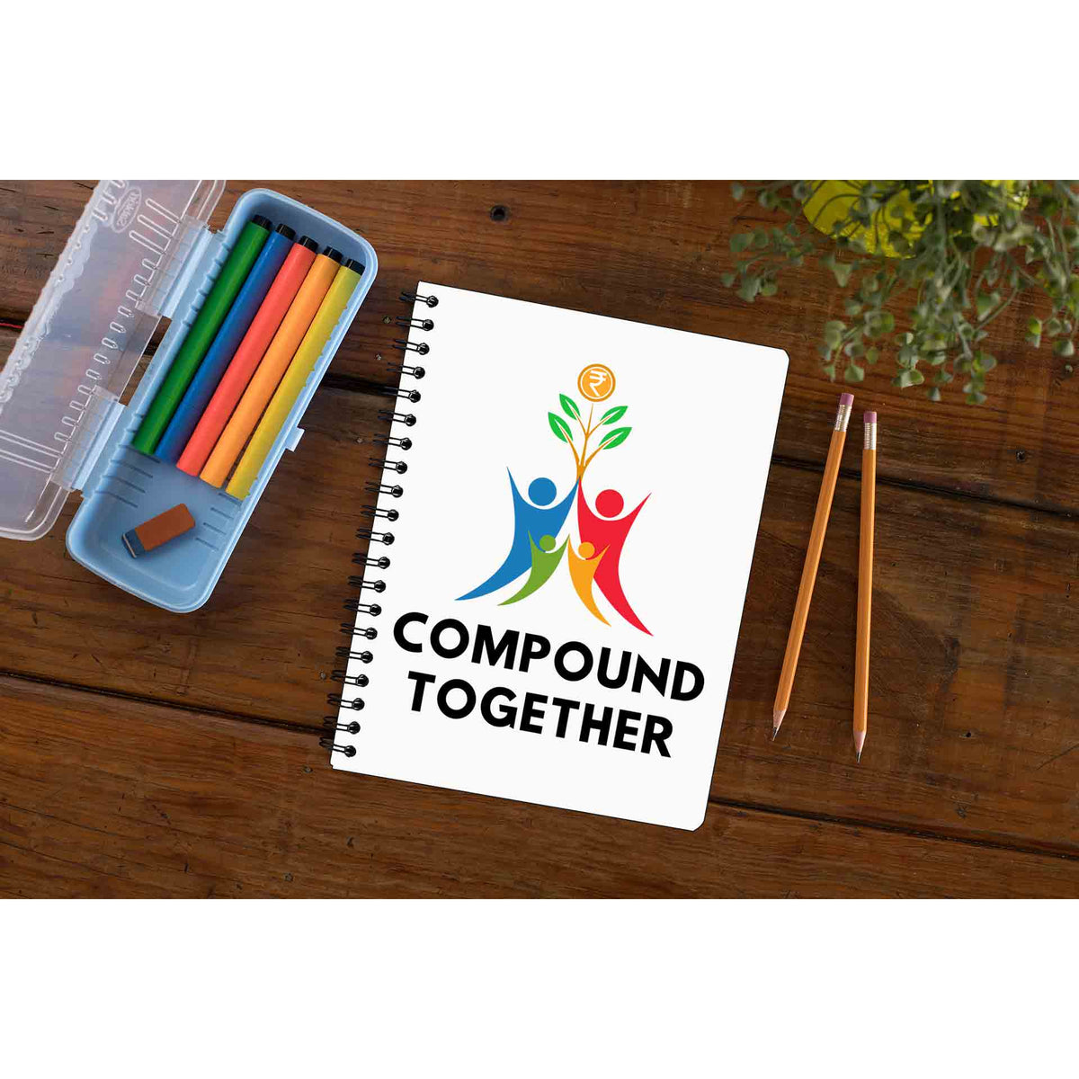 technofunda compound together notebook notepad diary buy online india TechnoFunda Shop tbt unruled