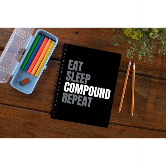 technofunda investing eat sleep compound repeat notebook notepad diary buy online india vivek mashrani tbt unruled