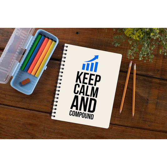 technofunda keep calm & compound notebook notepad diary buy online india the banyan tee tbt unruled