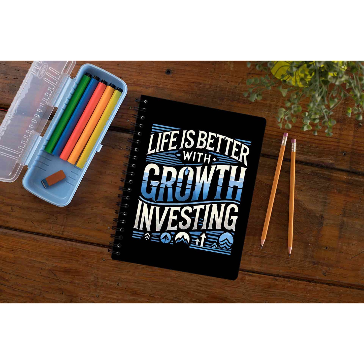 technofunda investing life is better with growth investing notebook notepad diary buy online india vivek mashrani tbt unruled