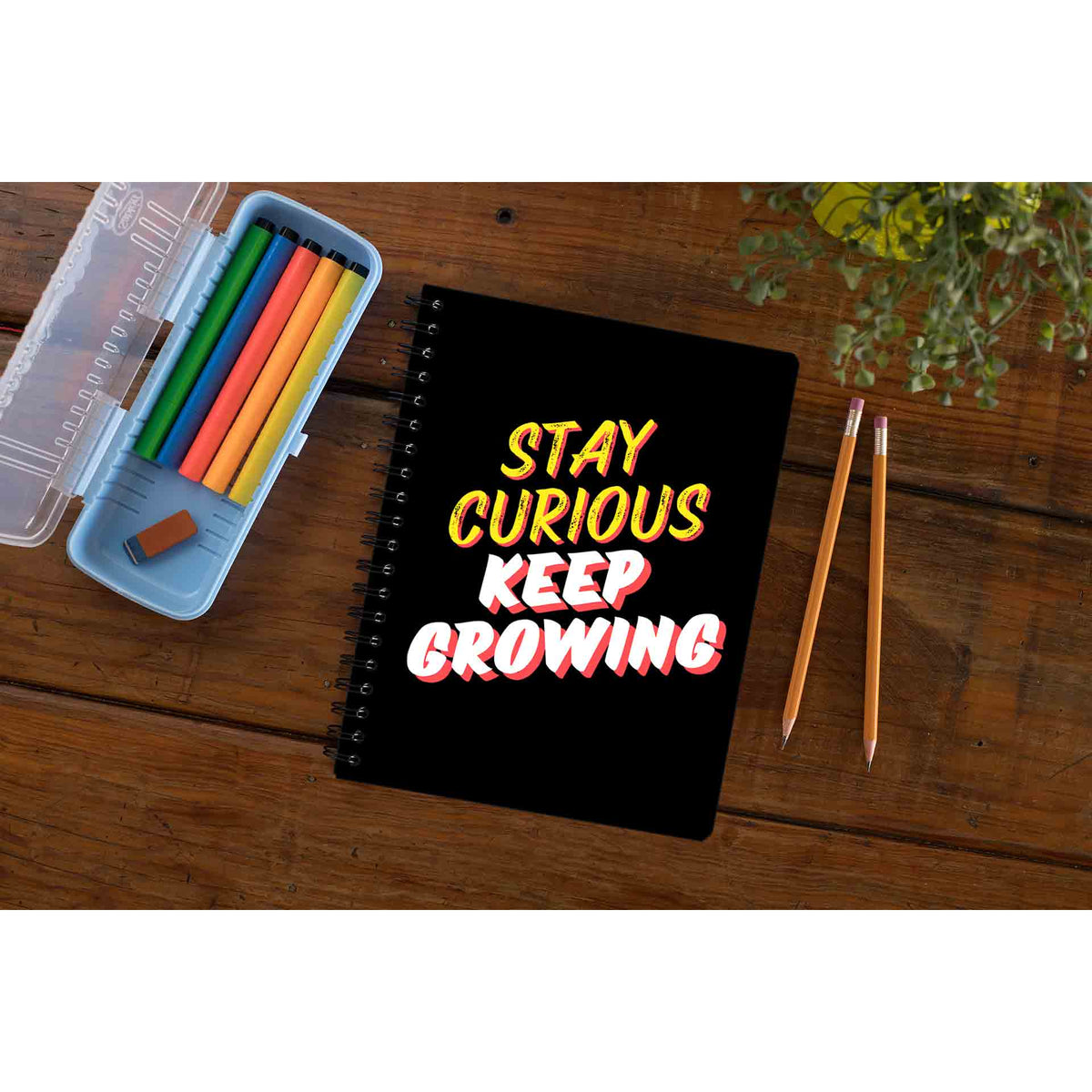 technofunda stay curious keep growing notebook notepad diary buy online india TechnoFunda Shop tbt unruled