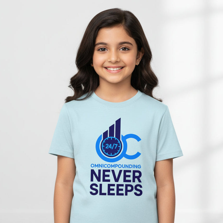 TechnoFunda T shirt - Omnicompounding Never Sleeps