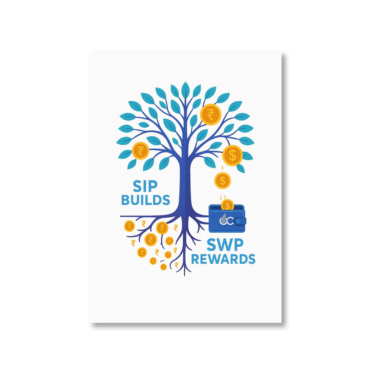 Buy TechnoFunda Poster - SIP Builds & SWP Rewards