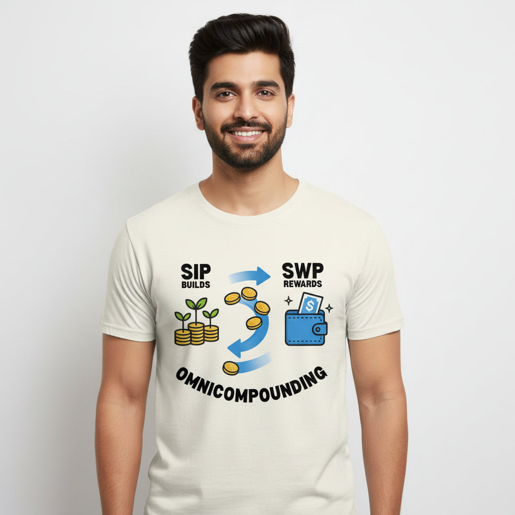 TechnoFunda T shirt - SIP Builds & SWP Rewards - Omnicompounding