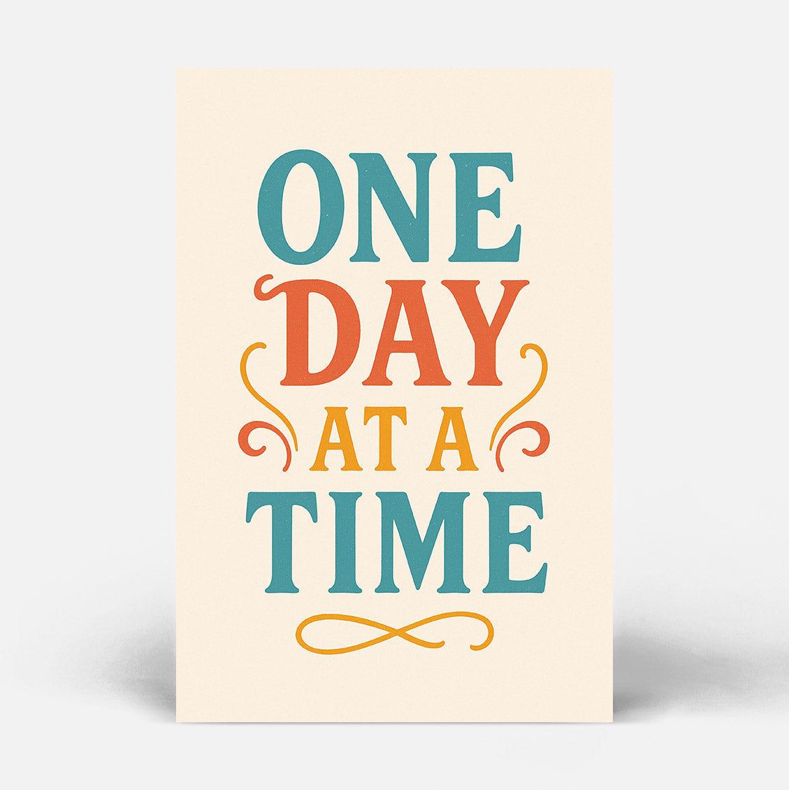 One Day At A Time Daily Planner