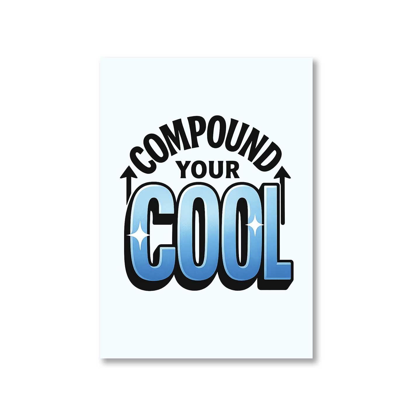 Buy TechnoFunda Poster - Compound Your Cool