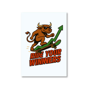TechnoFunda Poster - Ride Your Winners