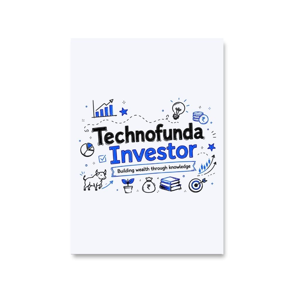 technofunda investing technofunda investor poster wall art buy online india vivek mashrani tbt a4