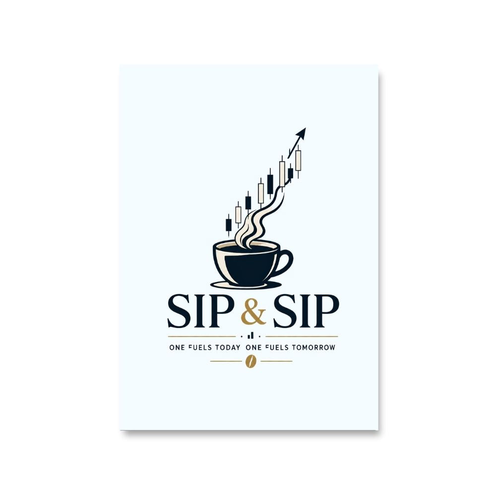 technofunda investing sip & sip poster wall art buy online india vivek mashrani tbt a4